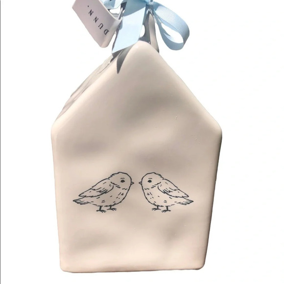 NIB RAE DUNN CERAMIC BIRDHOUSE - Picture 2 of 2